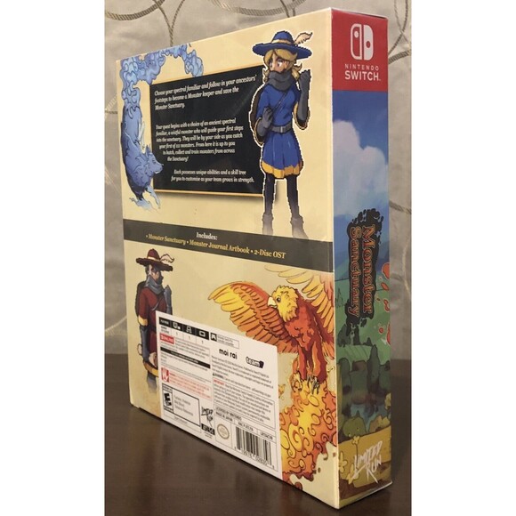 Monster Sanctuary Collector's Edition Nintendo Switch Limited Run #134 Sealed - Picture 4 of 10